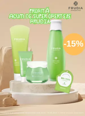 Promotie cu reducere 15% la  Frudia
