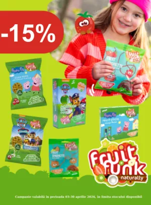 Promotie cu reducere 15% la Fruit Funk