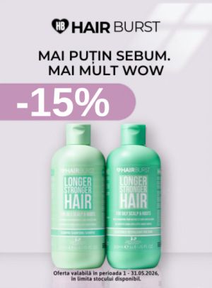 Promotie cu reducere 15% la  Hairburst