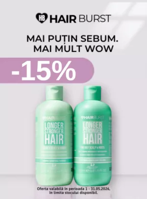 Promotie cu reducere 15% la  Hairburst