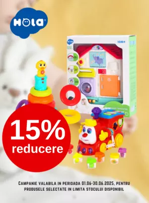 Promotie cu reducere 15% la Hola