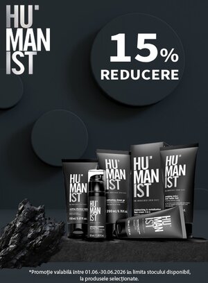 Promotie cu reducere 15% la Humanist