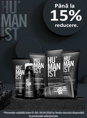 Promotie cu reducere 15% la Humanist
