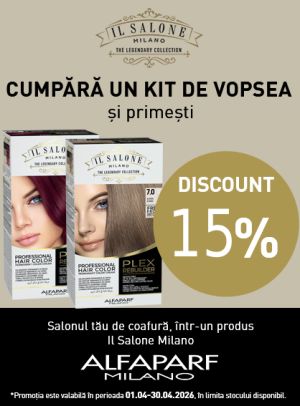 Promotie cu reducere 15% la Il Salone Milano