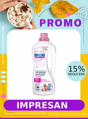 Promotie cu reducere 15% la Impresan