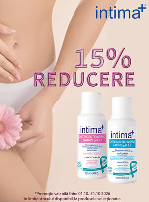 Promotie cu reducere 15% la Intima+