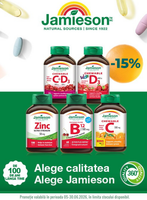 Promotie cu reducere 15% la Jamieson