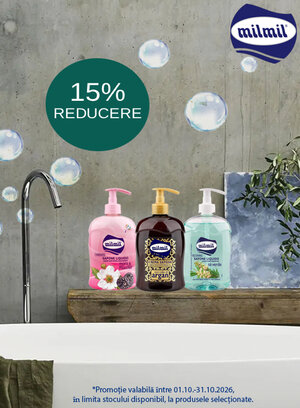 Promotie cu reducere 15% la Mil Mil