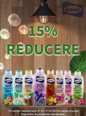 Promotie cu reducere 15% la Mil Mil