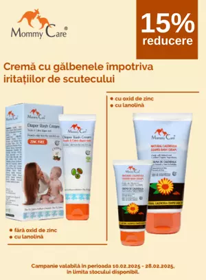 Promotie cu reducere 15% la Mommy Care