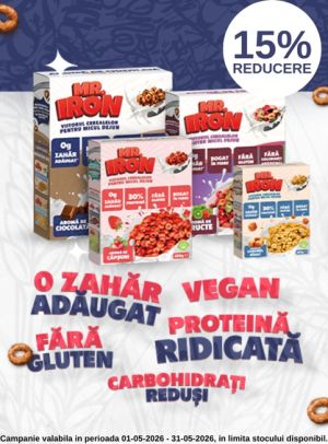 Promotie cu reducere 15% la Mr Iron