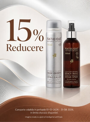 Promotie cu reducere 15% la Natulique