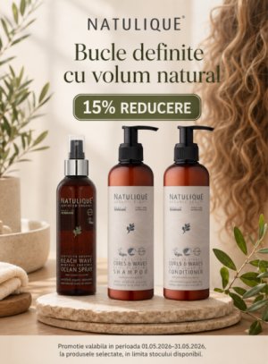 Promotie cu reducere 15% la Natulique