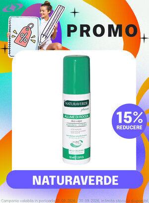 Promotie cu reducere 15% la Naturaverde