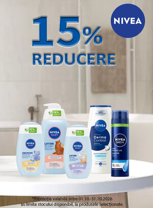 Promotie cu reducere 15% la Nivea