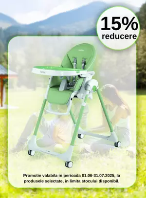 Promotie cu reducere 15% la Peg Perego Scaun de masa