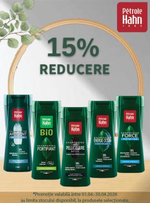 Promotie cu reducere 15% la Petrole Hahn