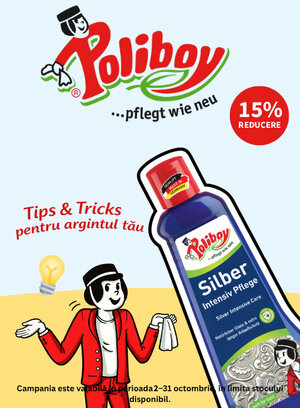 Promotie cu reducere 15% la Poliboy