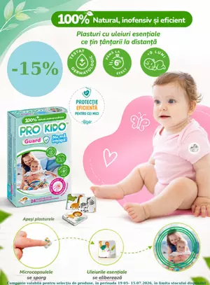 Promotie cu reducere 15% la Pro Kido