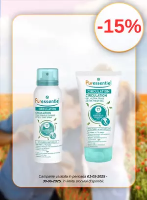 Promotie cu reducere 15% la Puressentiel