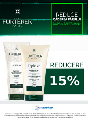 Promotie cu reducere 15% la Rene Furterer