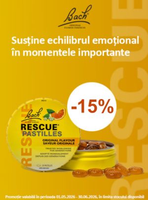 Promotie cu reducere 15% la Rescue Remedy