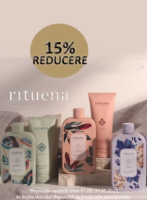 Promotie cu reducere 15% la Rituena