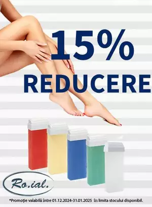 Promotie cu reducere 15% la Roial