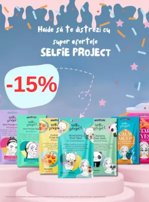 Promotie cu reducere 15% la Selfie Project