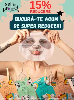 Promotie cu reducere 15% la Selfie Project