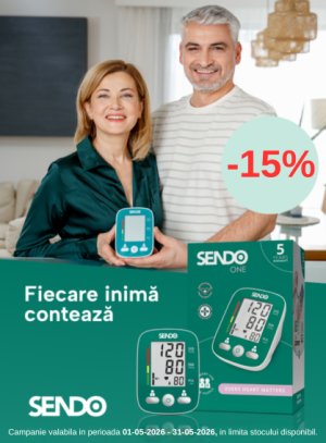 Promotie cu reducere 15% la Sendo