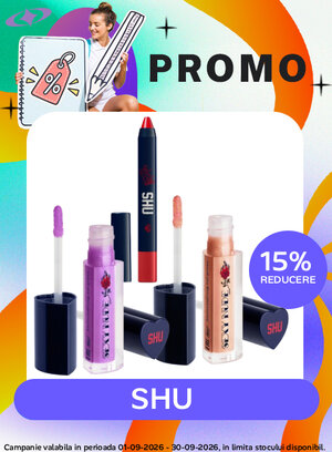 Promotie cu reducere 15% la Shu