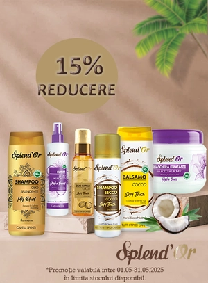 Promotie cu reducere 15% la Splendor