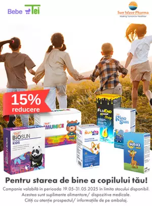 Promotie cu reducere 15% la Sun Wave Pharma
