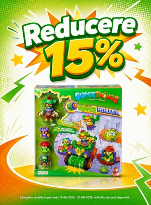 Promotie cu reducere 15% la Superthings