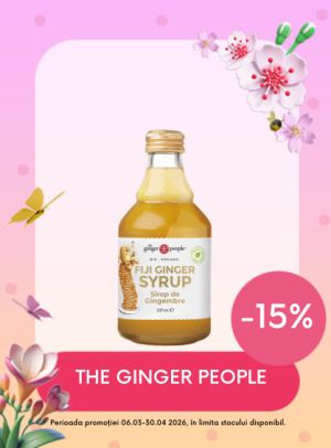 Promotie cu reducere 15% la The Ginger People