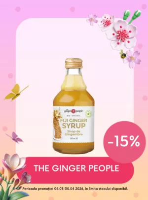 Promotie cu reducere 15% la The Ginger People