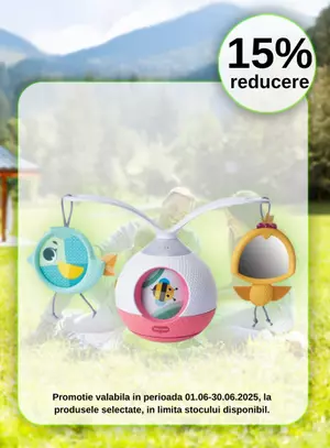 Promotie cu reducere 15% la Tiny Love