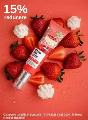 Promotie cu reducere 15% la White Glo