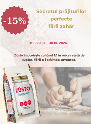 Promotie cu reducere 15% la Zusto
