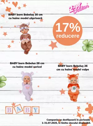 Promotie cu reducere 17% la Zapf