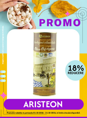 Promotie cu reducere 18% la Aristeon