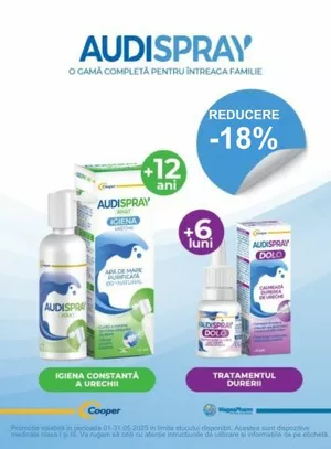 Promotie cu reducere 18% la AudiSpray