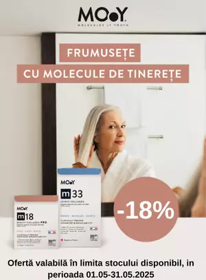 Promotie cu reducere 18% la Molecules of Youth