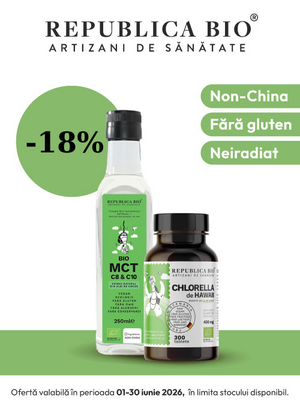 Promotie cu reducere 18% la Republica Bio