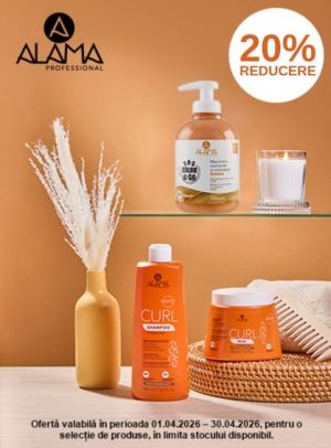 Promotie cu reducere 20% la Alama Professional