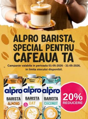 Promotie cu reducere 20% la Alpro