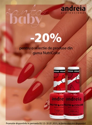 Promotie cu reducere 20% la Andreia