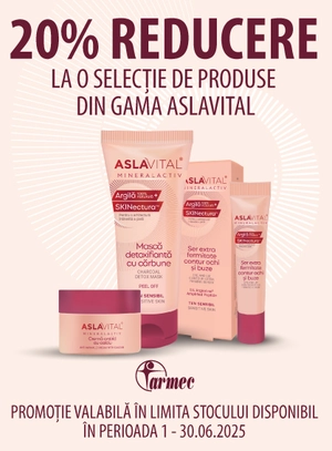 Promotie cu reducere 20% la Aslavital MineralActiv