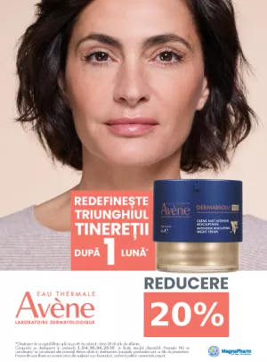 Promotie cu reducere 20% la Avene Dermabsolu
